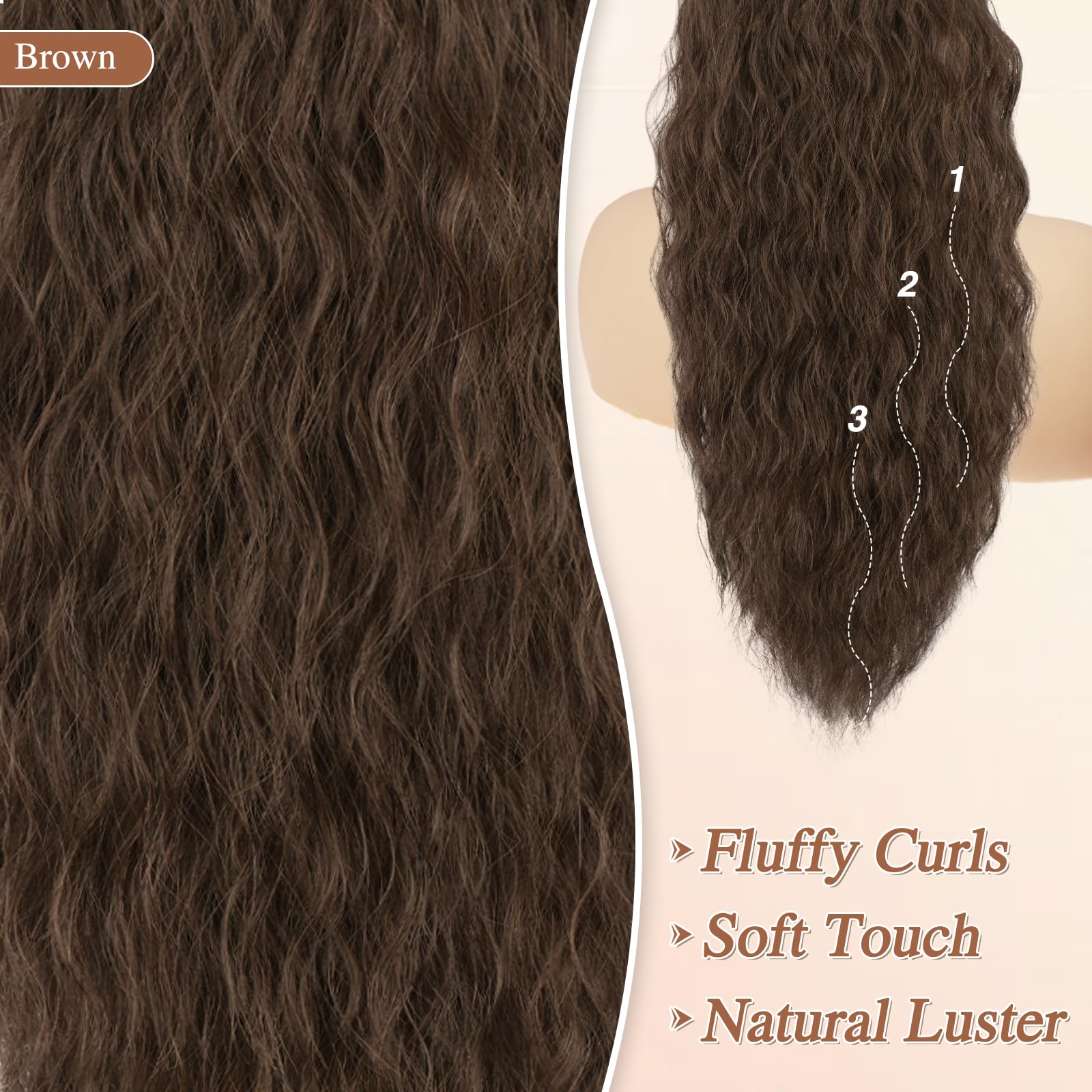 BARSDAR 22 Inch Long Ponytail - Image 3