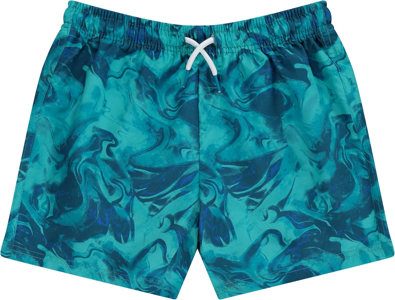 BCOOL 2 or 3-Pack Boys Swim Trunks, Kids Quick Dry Swimming Shorts with Liner - Solid/Printed Swimwear - Image 2