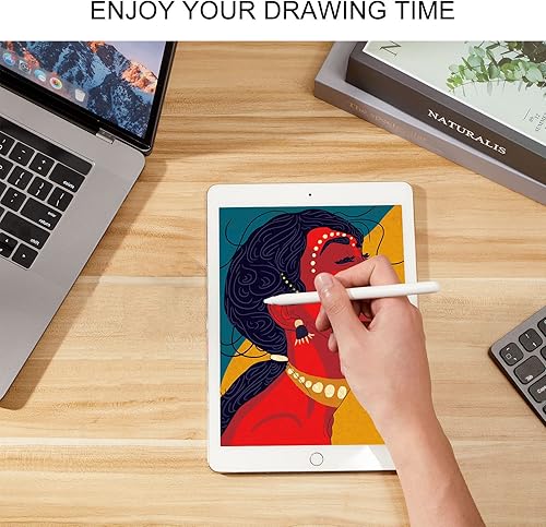 Miniatura 7 de Paquete de 2 puntas de lápiz de repuesto para Apple Pencil de 1 y 2 generación, compatibles con iPencil iPad Pro Nibs Fit iPad Pencil (2 unidades)