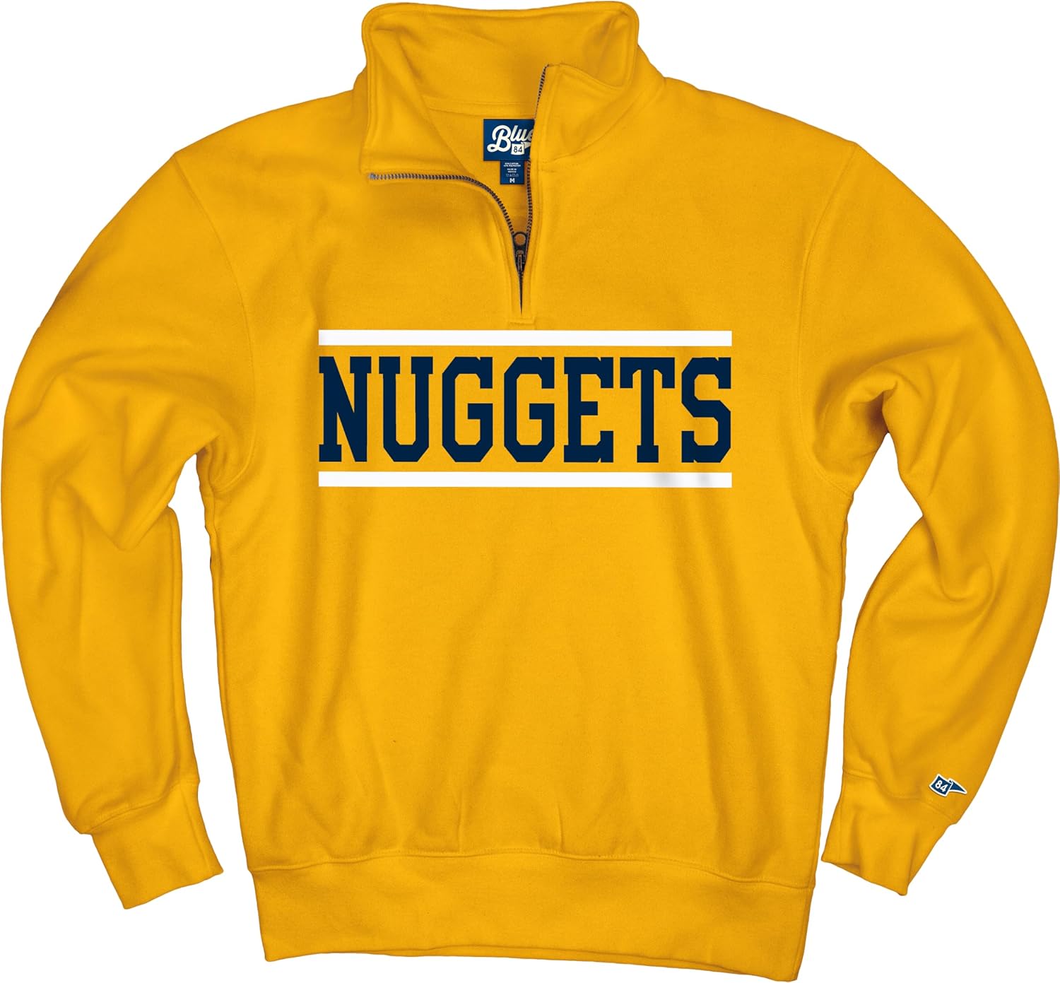 Blue 84 NBA unisex-adult Nba Officially Licensed Quarter Zip Sweatshirt Alternate Color - Image 2