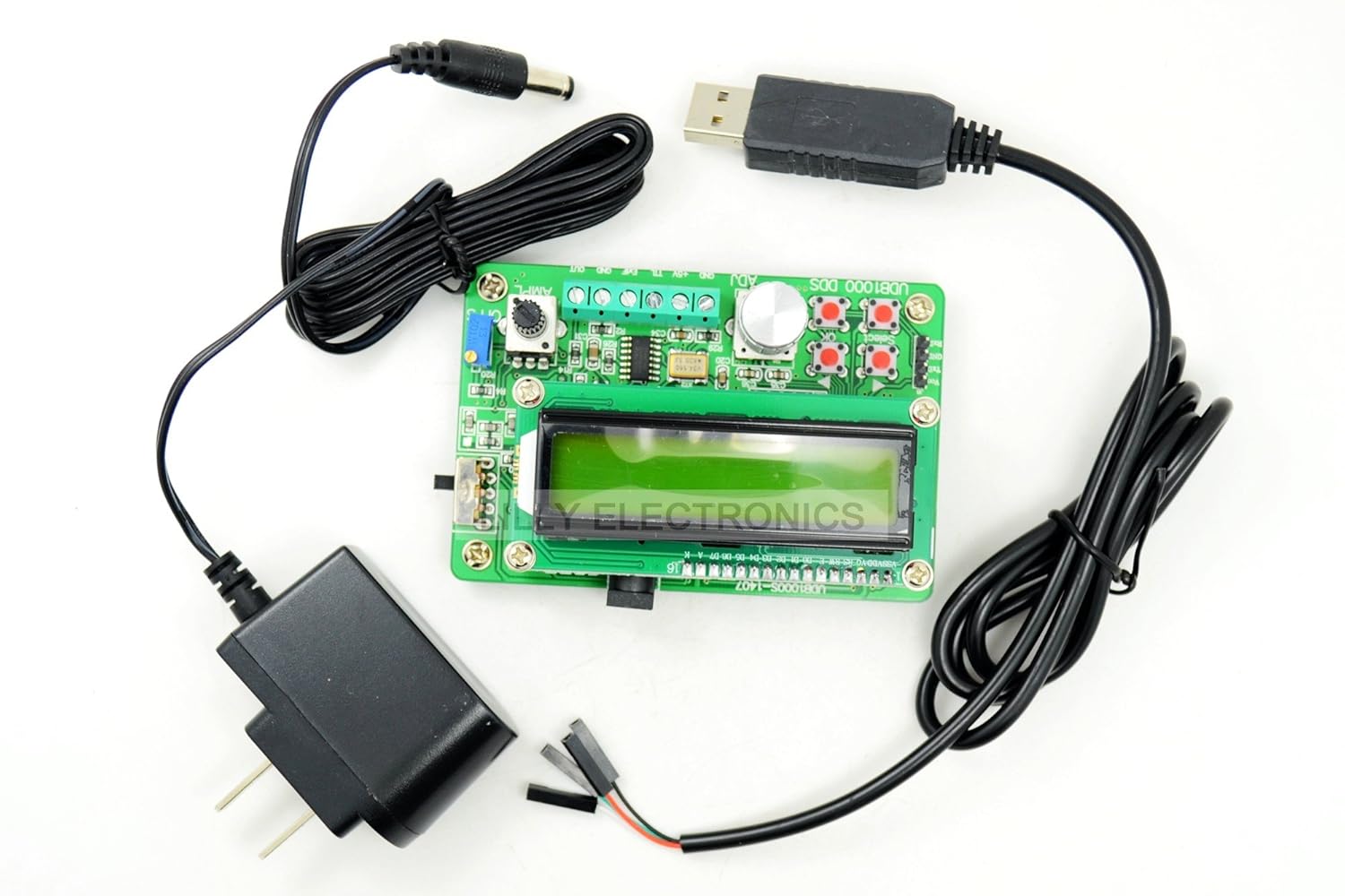 UDB1002S Function Signal Generator Source Frequency Counter DDS Module Wave 2MHz
