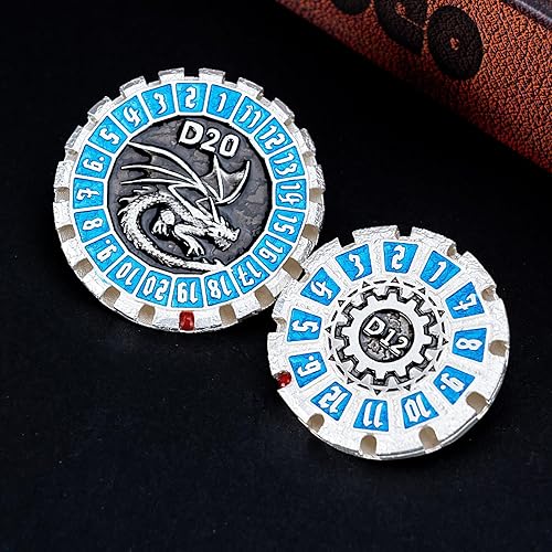 Miniatura 2 de Juego de dados de metal huecos poliédricos de calavera, adecuado para juegos de mesa de Calabozos y Dragones, juego de mesa MTG, D&D Pathfinder