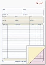 TOPS Sales Order Book, 3-Part, Carbonless, White/Canary/Pink, 5-9/16 x 7-15/16 Inches, 50 Sets per Book (46510)