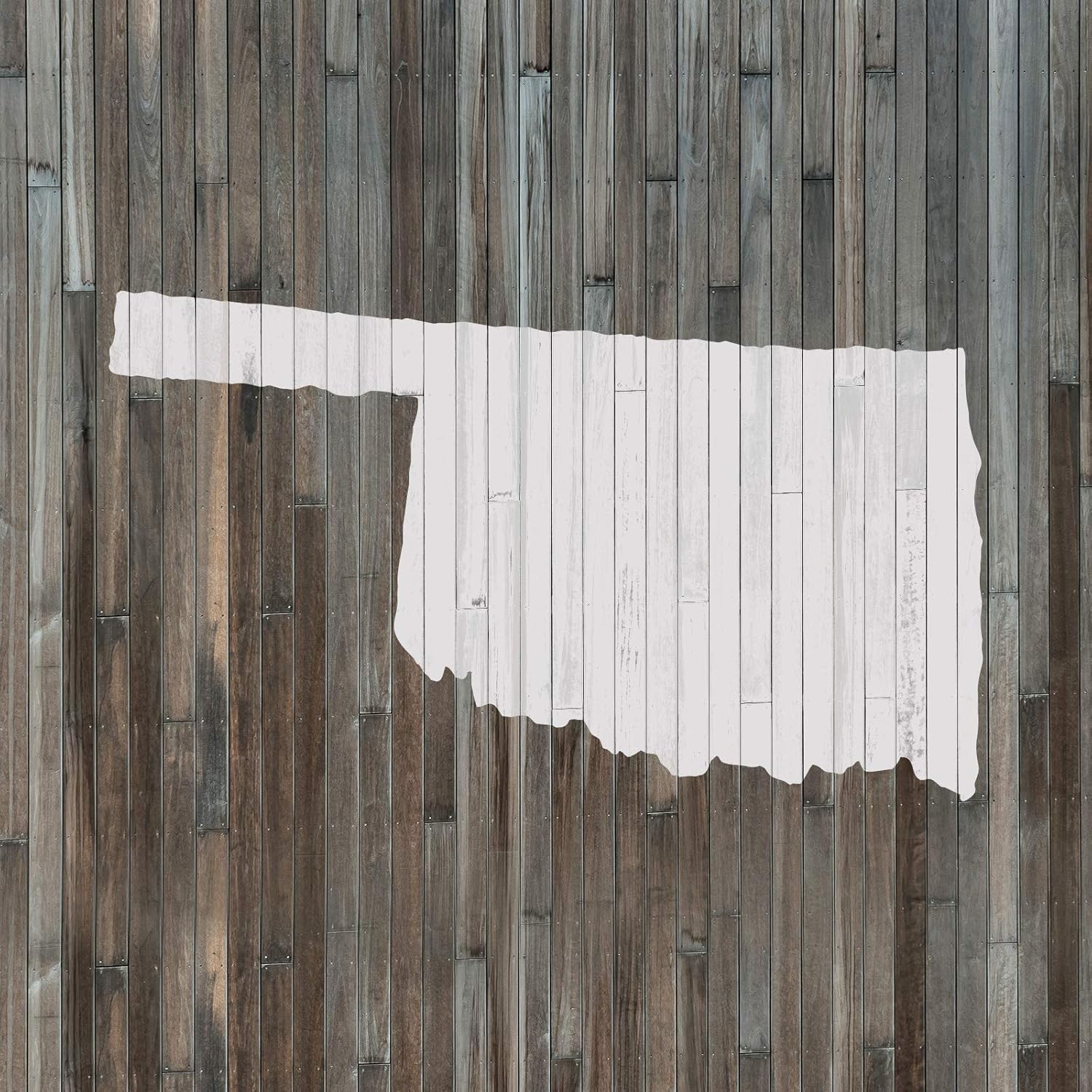Oklahoma State Stencil - Stencil Design, Craft Stencil, Oklahoma Design, Canvas, Design Stencils