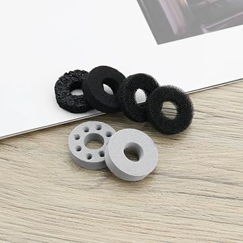 SG Store Pack of 36 Precision Rings Target Aid Rings Compatible with PS5 Compatible with Switch Pro Compatible with Xbox Series X/S Controller Motion Control Sponge Rings 6 Different Thicknesses
