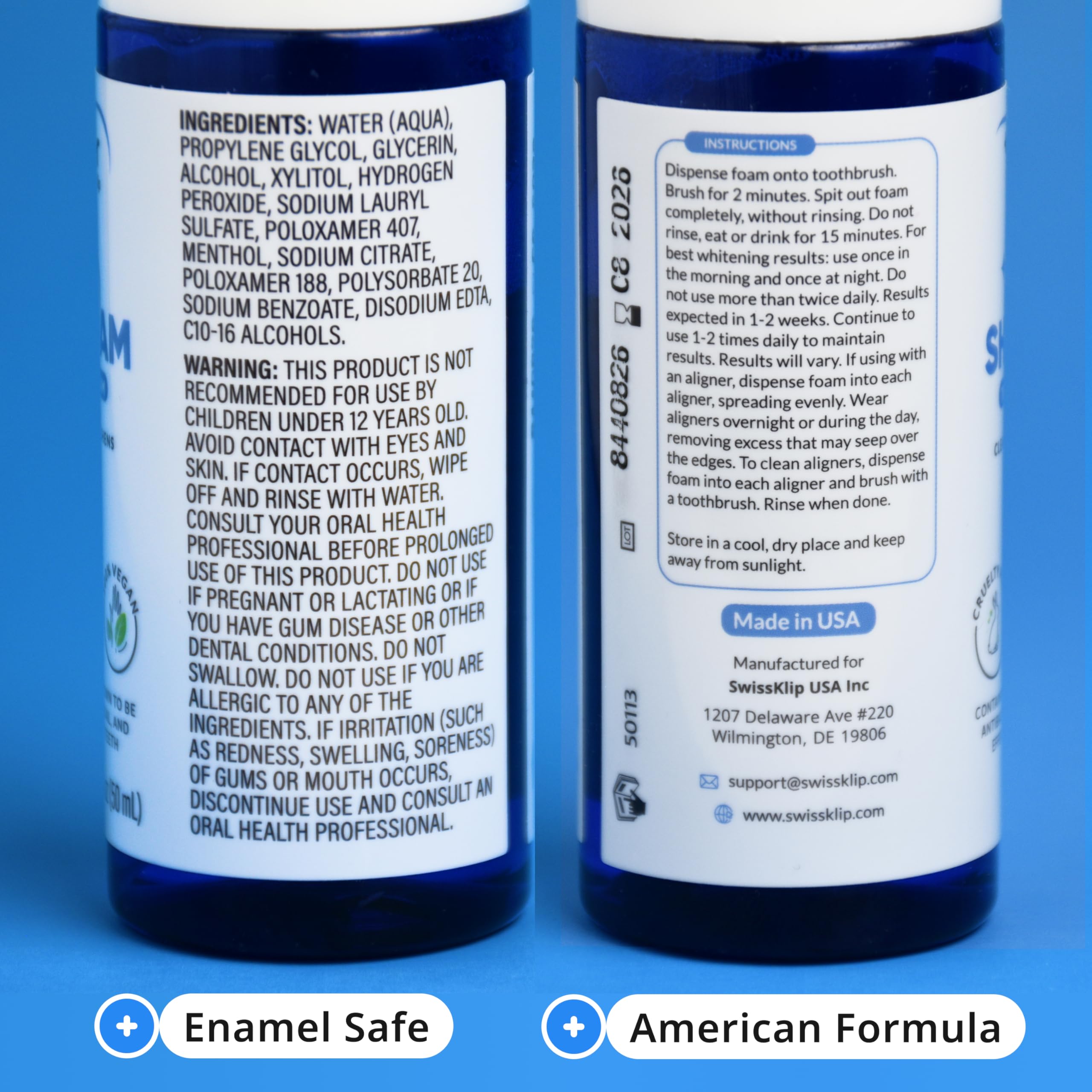 Swissklip Teeth Whitening Foam Toothpaste Is Rated As A Top