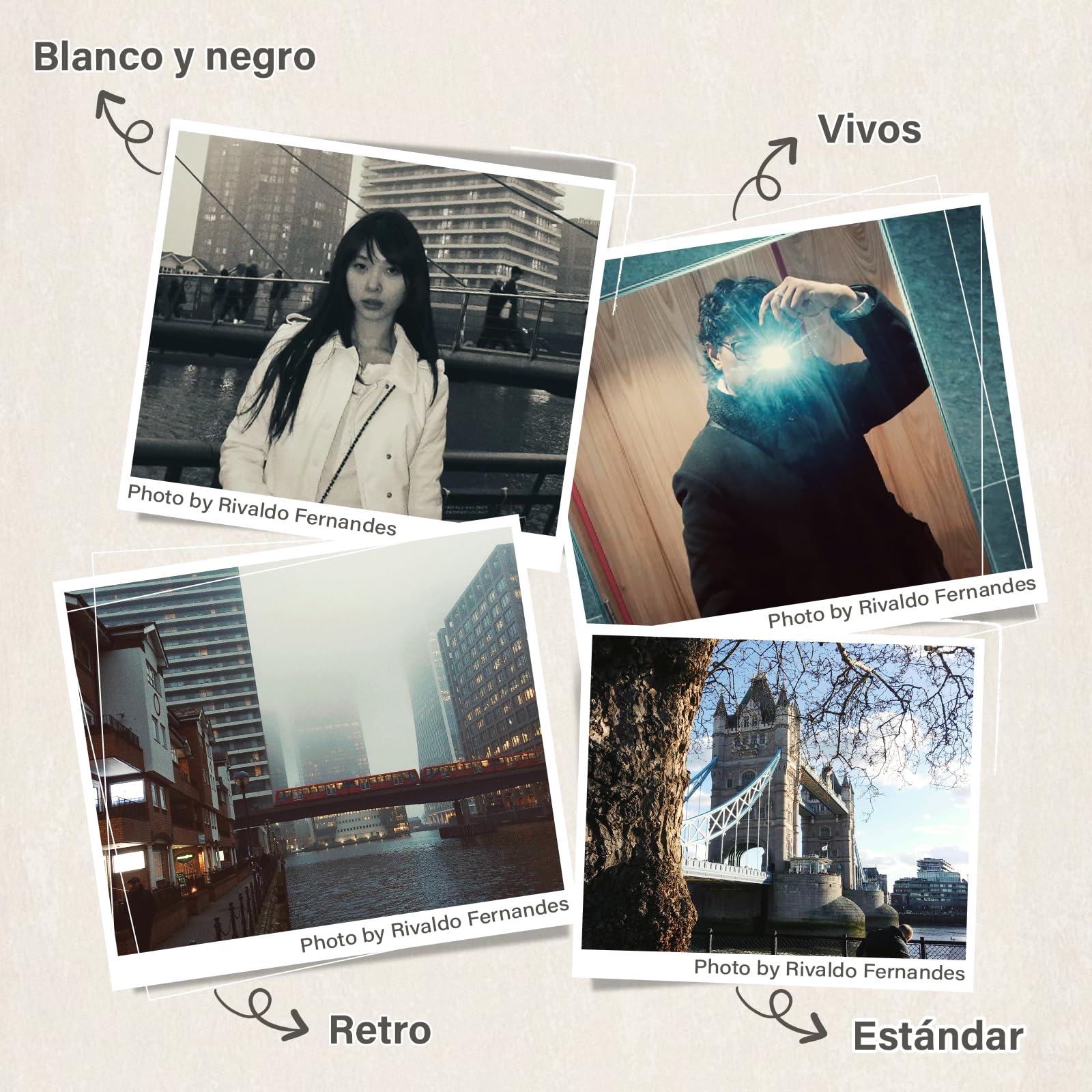 Maxmango D53 Cámara Digital de Estilo Retro sin Pantalla, 12 MP Filtros DIY, Cámara Digital compacta sin Pantalla con Tarjeta SD de 8 GB para 4000 Fotos (Negro) - 2