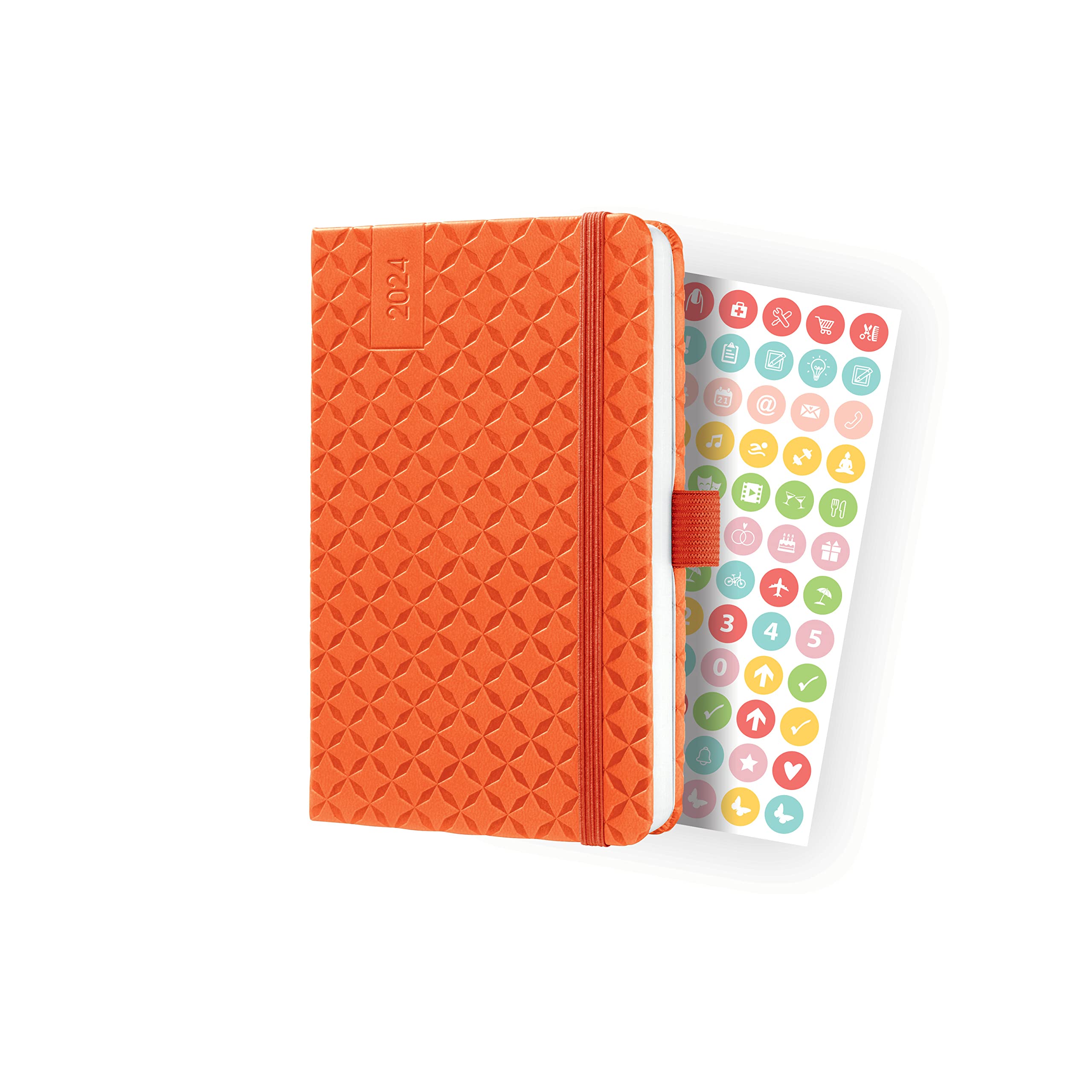 SIGEL J4118 Jolie Agenda Semainier 2024, Couverture Rigide, 9, image size:2560x2560