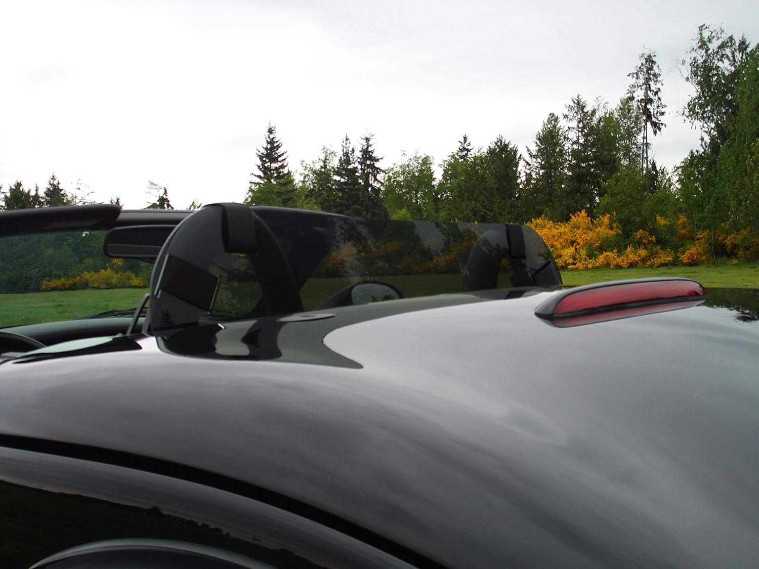 #1 Ranked Wind Deflector Windscreen Windstop Windblocker, Smoke Tint, Compatible with Chrysler Prowler