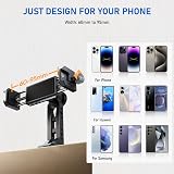 Ulanzi MA53 metalowy statyw do telefonu, adapter do statywów do smartfona z portem Arca Swiss/Uka, 2 zimne stopki, uchwyt na statyw do telefonu komórkowego 360°, uchwyt do iPhone’a, Samsung do zdjęć i