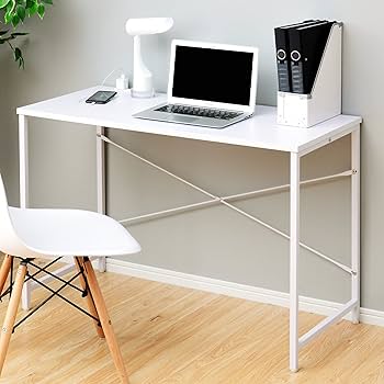 Amazon.co.jp: 山善(YAMAZEN) デスク 幅100cm 2口コンセント 耐荷重