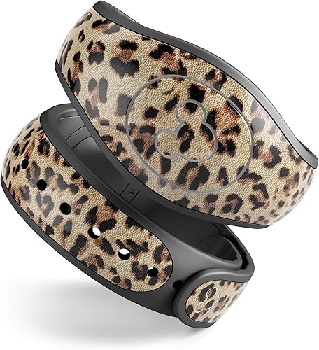 Design Skinz Calcomanía de ágata de mármol y animal, resistente a los arañazos, compatible con Disney MagicBand+ (banda mágica no incluida)