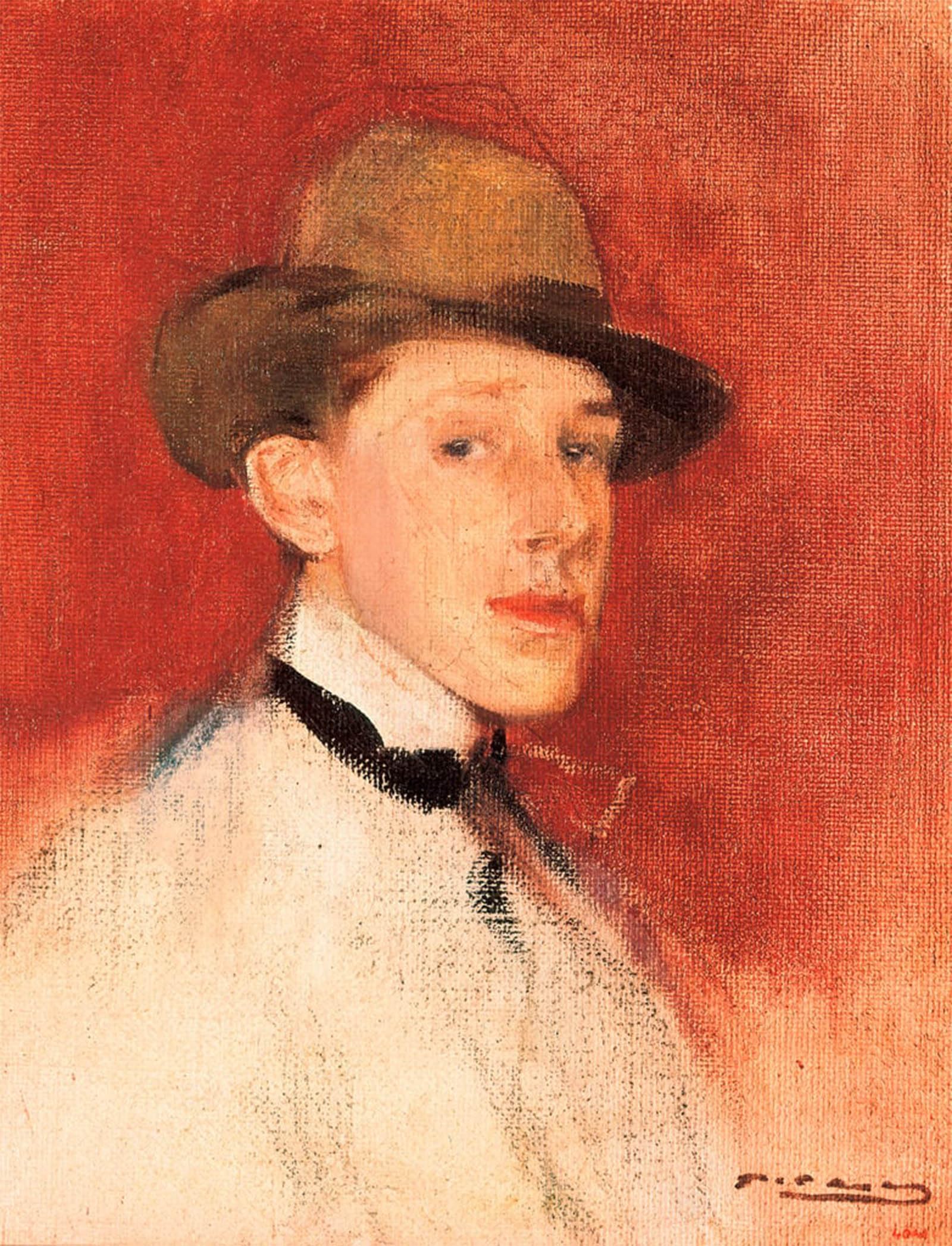 POSTERIIk Vintage Print Pop Art Landscape Artwork Study for a Portrait of King Alfonso Xiii by Ramon Casas I Carbo Art Prints for Office Home Decor 60x90cm