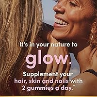 Vista 4 de Cabello, piel y uñas con biotina gracias a Nature's Bounty Optimal Solutions, suplemento multivitamínico, gomitas de fresa, 2500 mcg, 140