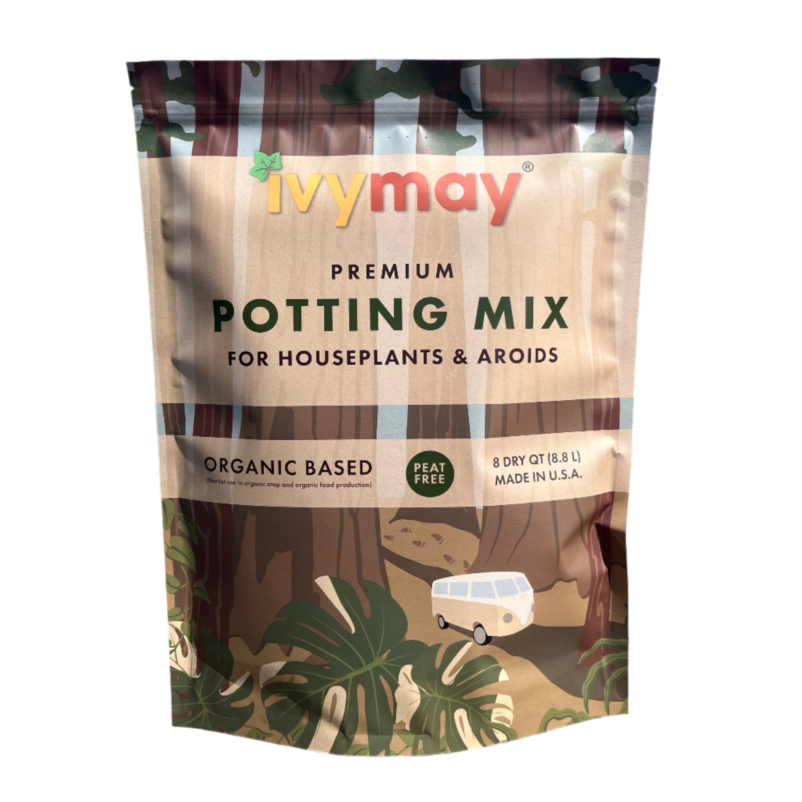 IvyMay Redwoods Organic Potting Soil for Indoor Plants