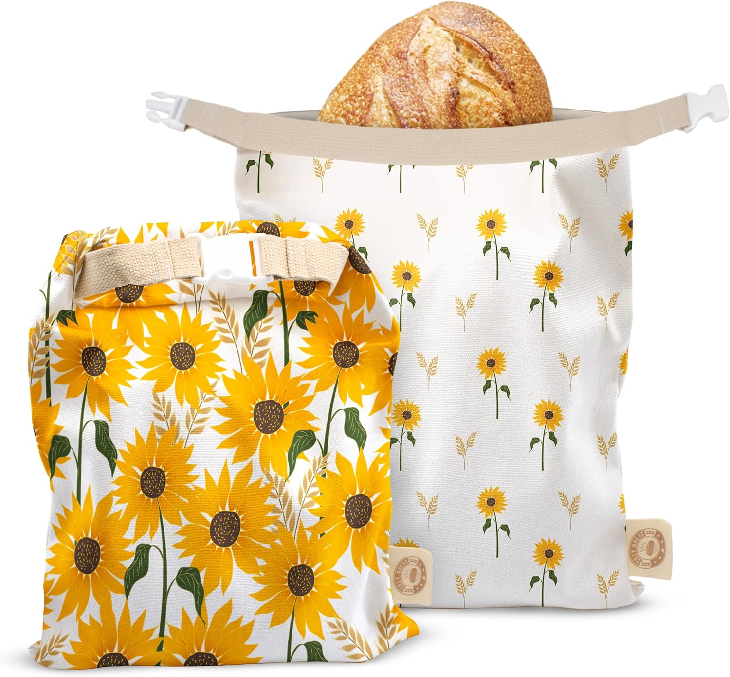 Cozy Bread® Reusable Bread Bag Set for Home Bakers...