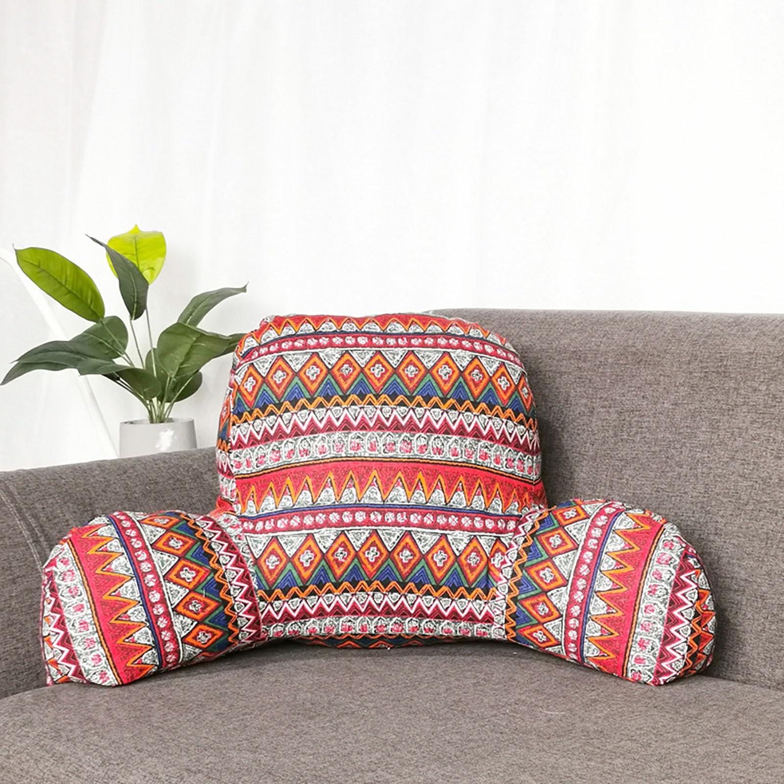 Coussin cale dos canapé pour soulager les lombaires pendant la lecture