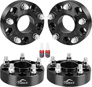 FLYCLE 1.5" 5x5 Hubcentric Wheel Spacers with 14x1.5 Studs (71.5mm)