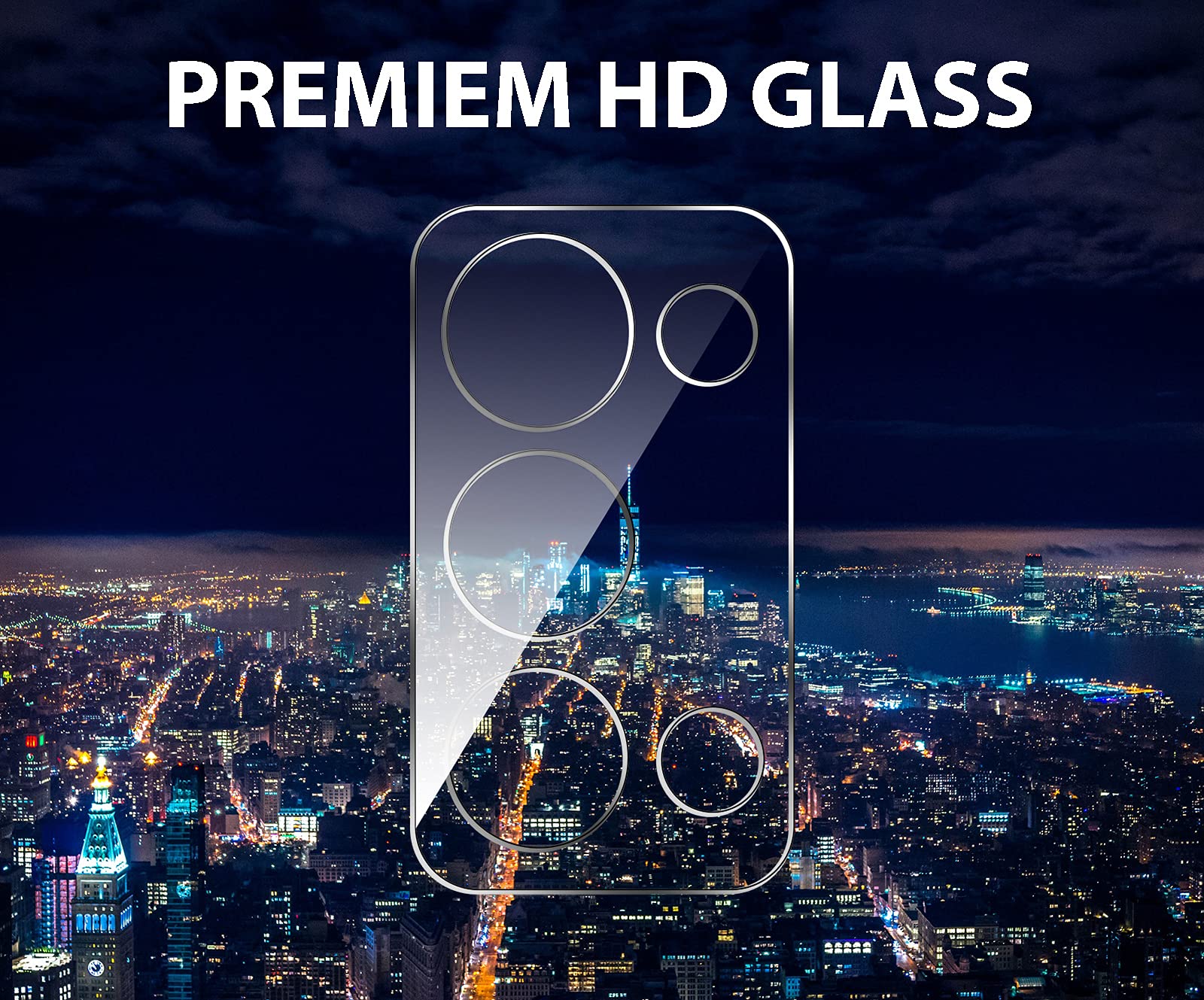 GIOPUEY Pellicola Fotocamera Per Oppo Reno 6 Pro 5G [2 Pezzi] - Vetro Temperato 9H Ultra Sottile