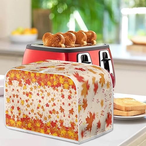 Miniatura 3 de Fundas para tostadoras de Acción de Gracias de arce de otoño, 4 rebanadas, fundas para horno, decoración de Acción de Gracias, tostadoras de