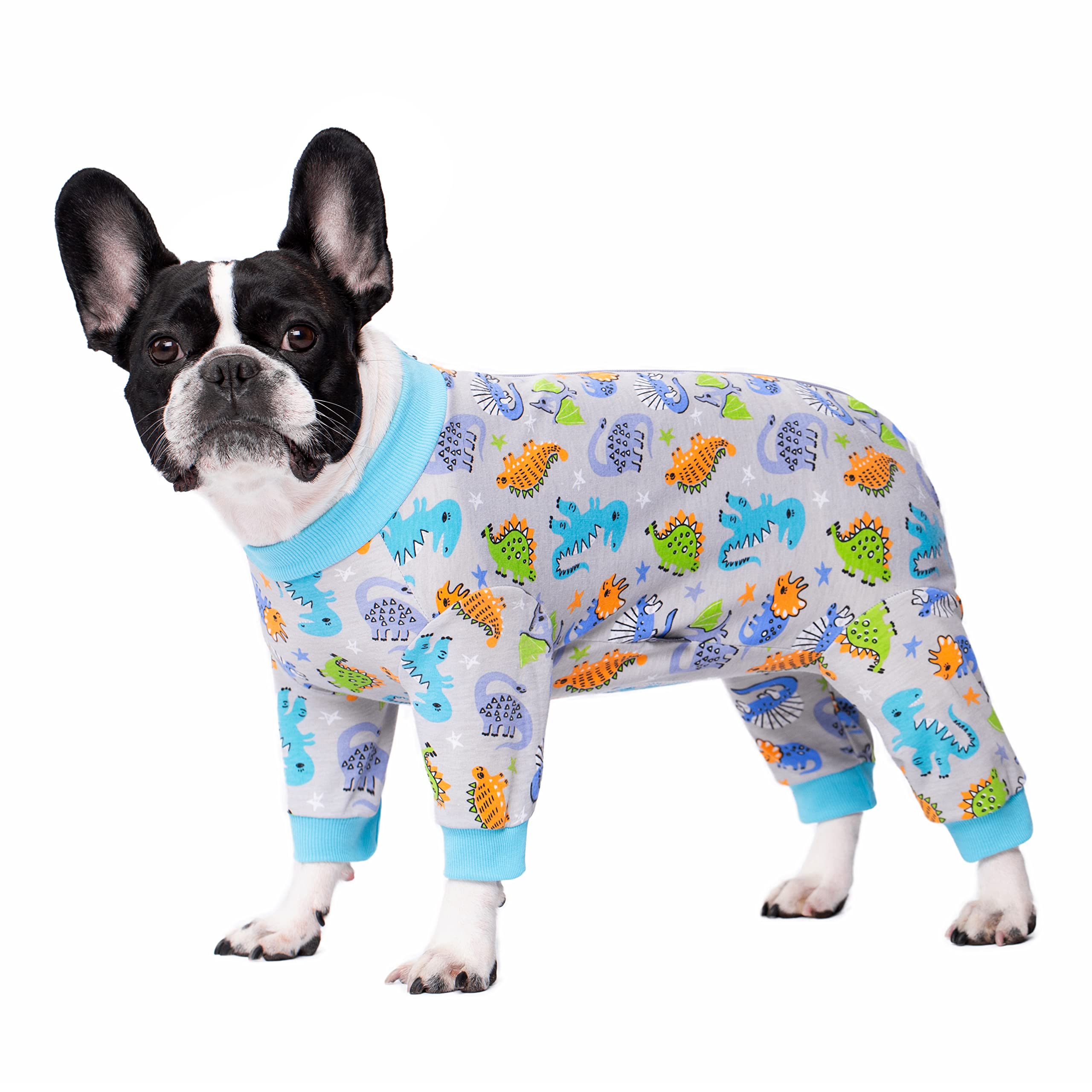 Dog Surgery Recovery Suit for Small Dogs, Four-Leg Long Sleeve