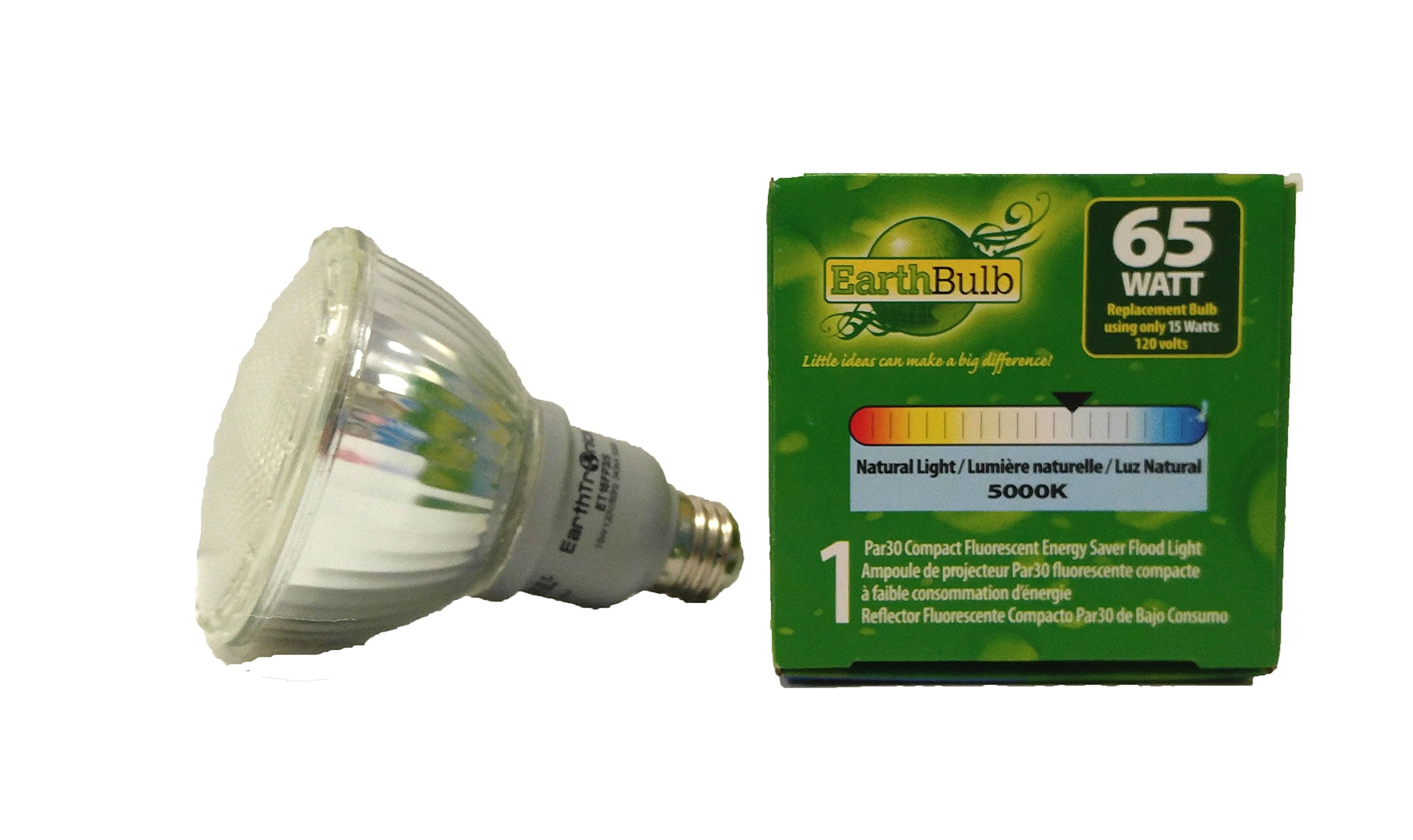 Compact Fluorescent Bulbs Tools Light Bulbs Set of 2 Earth Bulb CFL