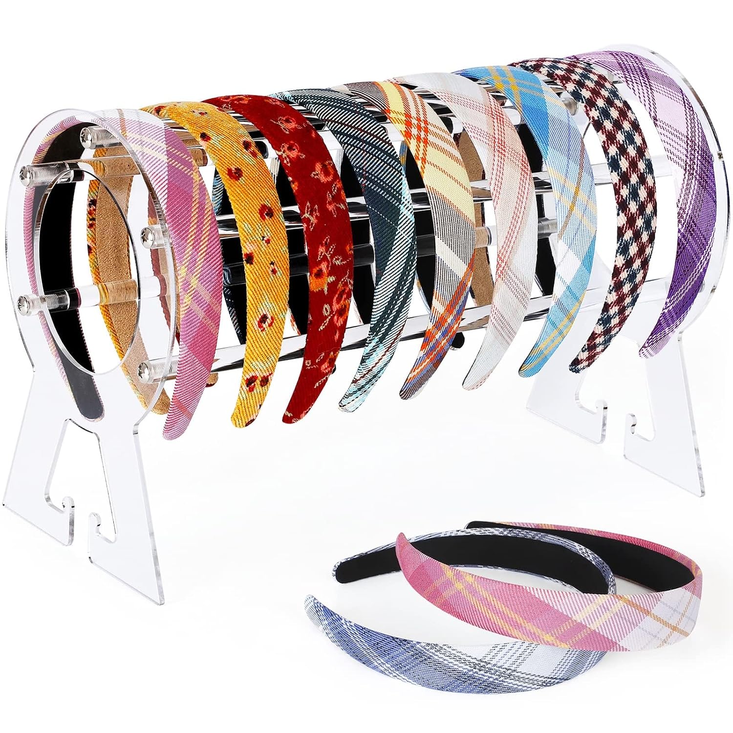 Suneerplay Headband Holder - Clear Acrylic Organizer