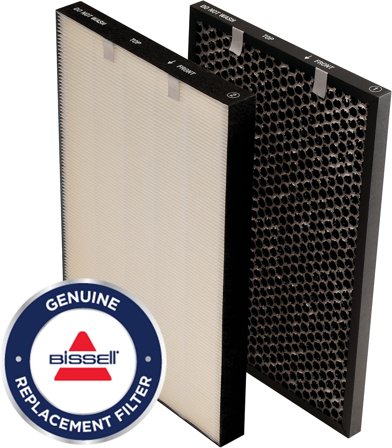 BISSELL air320 Air Purifier Replacement HEPA Filter and Activated Carbon Filter Pack (3314) , Black