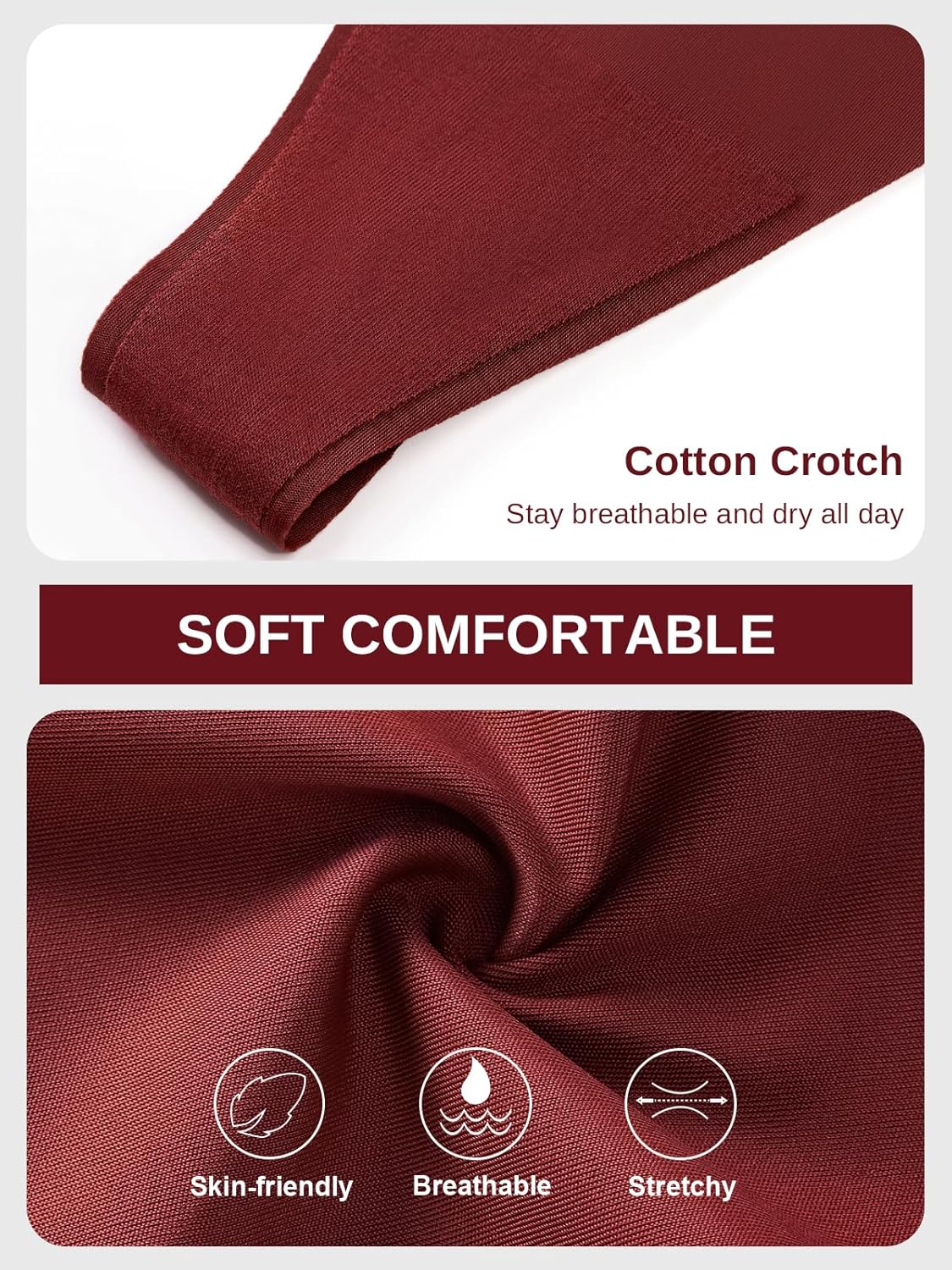 Seamless G-String Thongs for Women – No Show, Breathable Stretch Underwear Low Rise Panties 10 Pack - Image 5