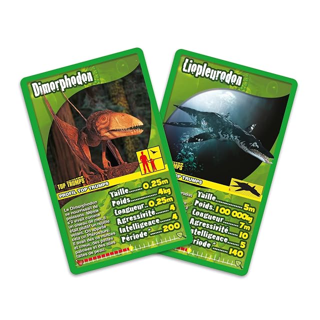 Foto 2 de 8 de Winning Moves 0675 Juego de Cartas y de Batalla, Dinosaurios [podría no Estar en español]