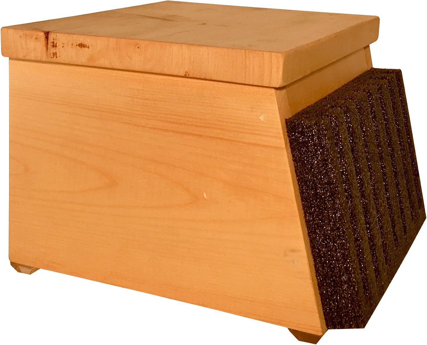 Wood Monitor Stand with Pen Holder