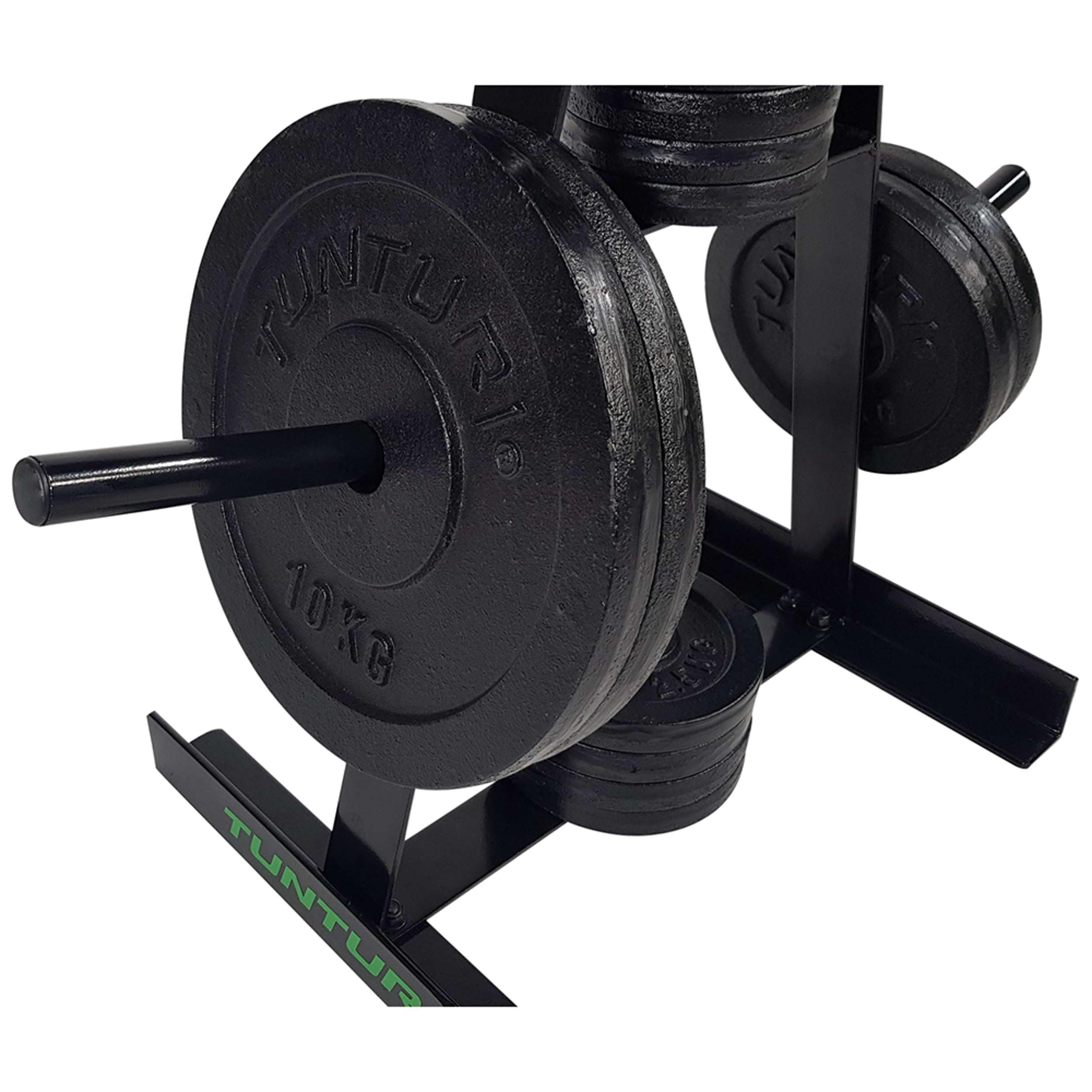 Tunturi Weight Racks Soporte Discos, Unisex Adulto
