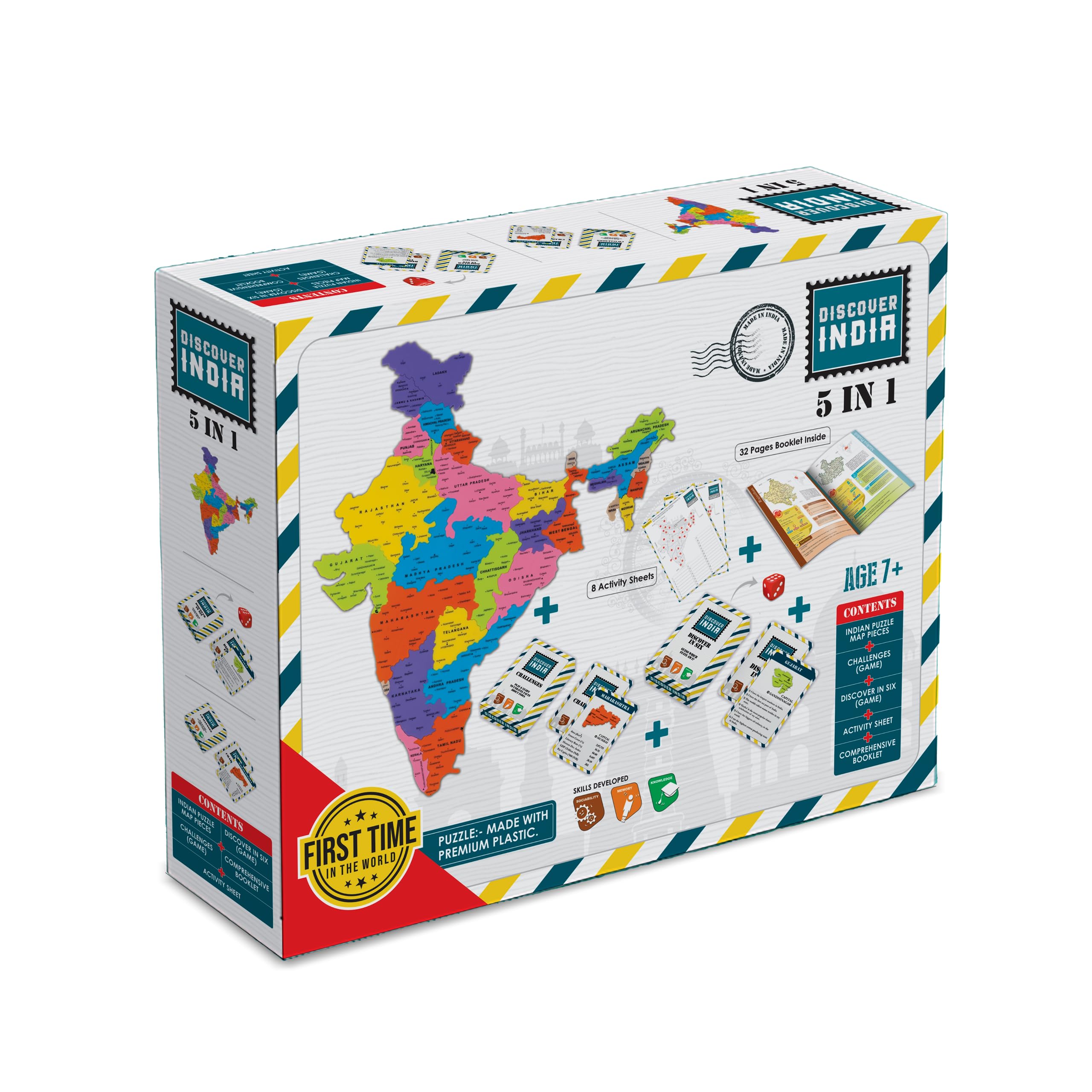 PRINCE DEMOS 1980-1994 CDセット缶ケース入り Buy Discover India Map Puzzle with 29 Sturdy Premium Plastic State