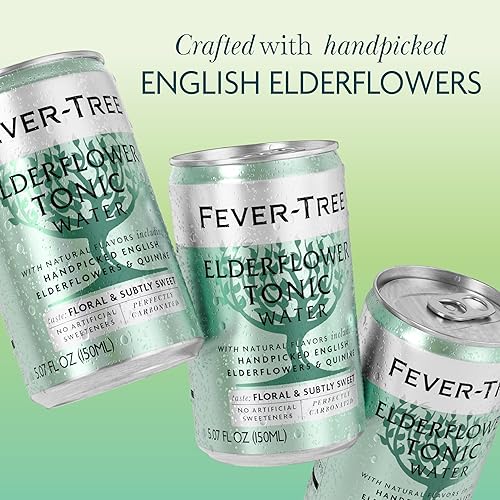 Miniatura 51 de Fever-Tree Agua tónica india premium, 5.07 onzas líquidas (paquete de 8)