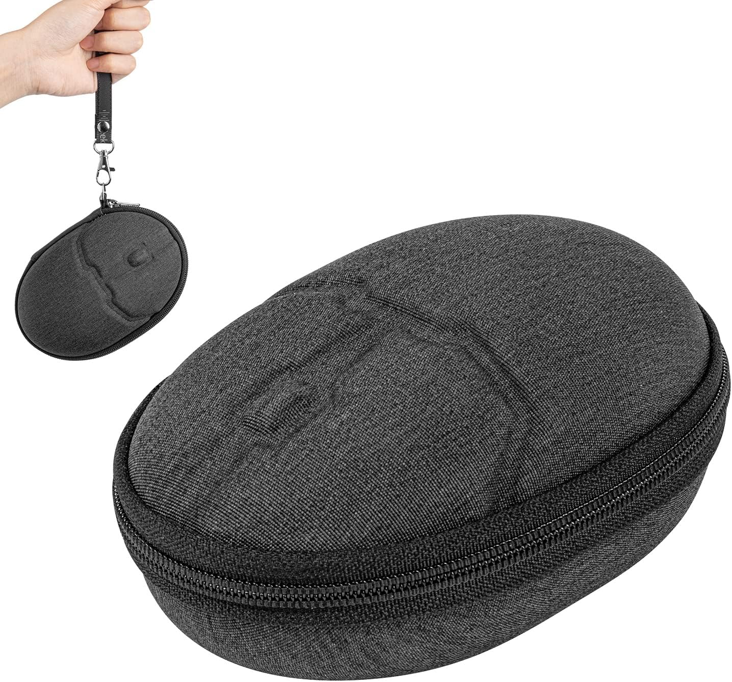 Geekria Mouse Case, Hard Shell Travel Carrying Case for Gaming Office Mouse, Compatible with Logitech G309 / G502 Hero / G502 X/G PRO X / G305 / G703 / G903 (Dark Gray) - Image 4