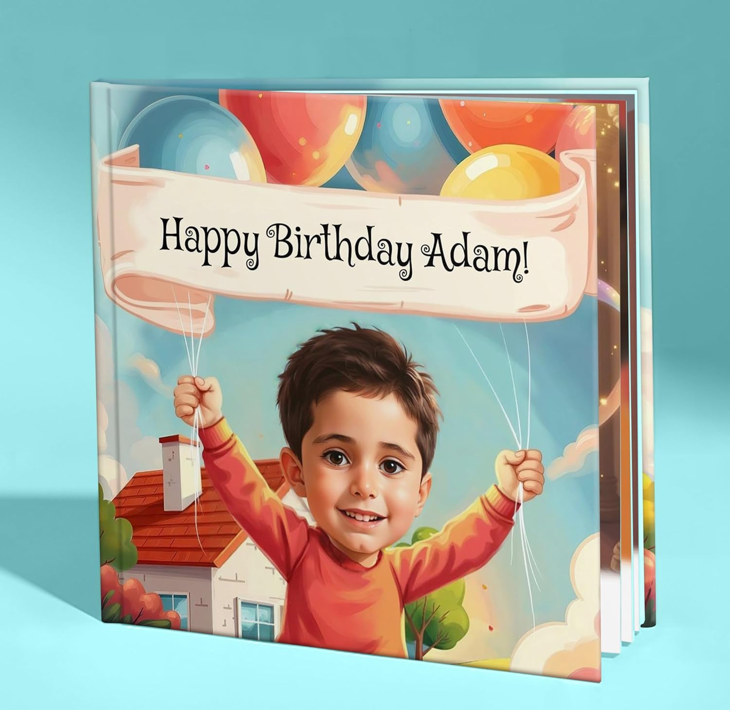 Personalized Children's Story Book – Happy Birthday – Customized Name & Photo – Birthday Keepsake Book – Storybook for Kids – Custom Story for Toddlers