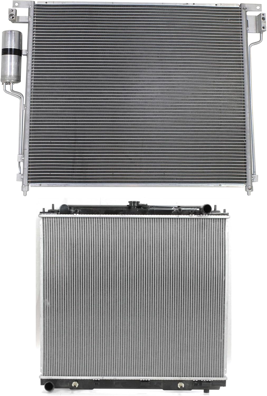 Garage-Pro Radiator KIT Compatible with Nissan Frontier 2005-2018, Pathfinder 2005-2012, Xterra 2005-2015 Direct Fit 4.0L, 5.6L With Transmission Cooler