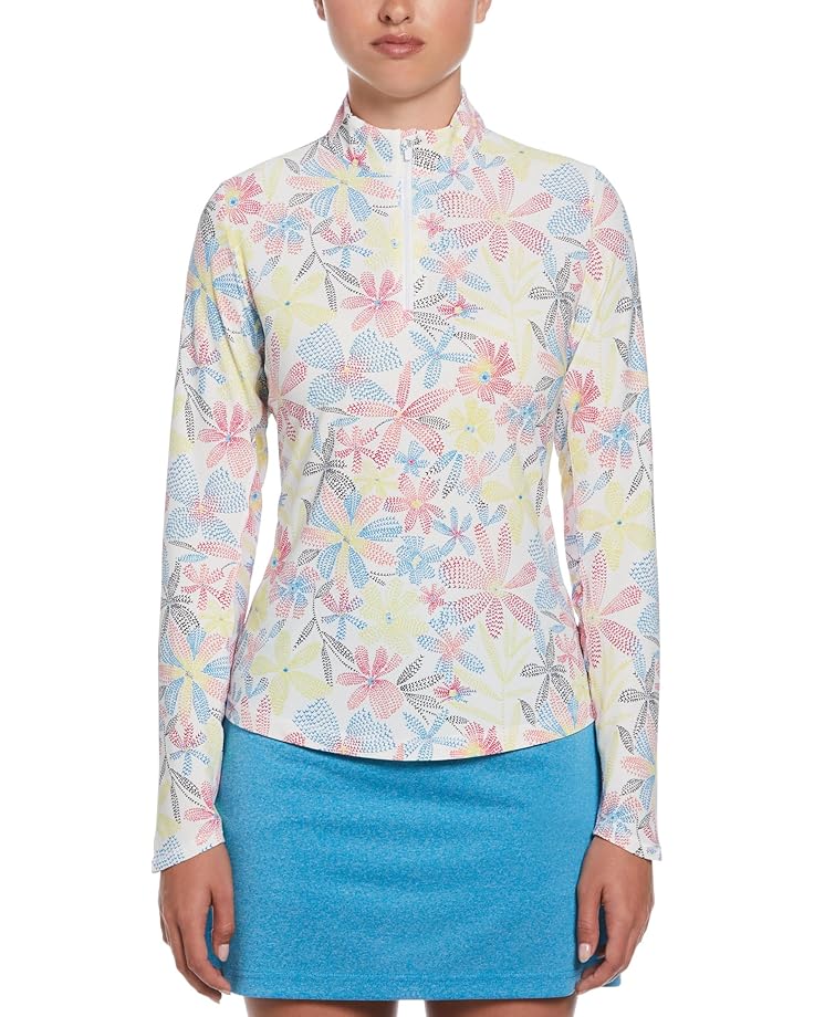 Callaway Chevron Floral Long Sleeve Sun Protection - Main View