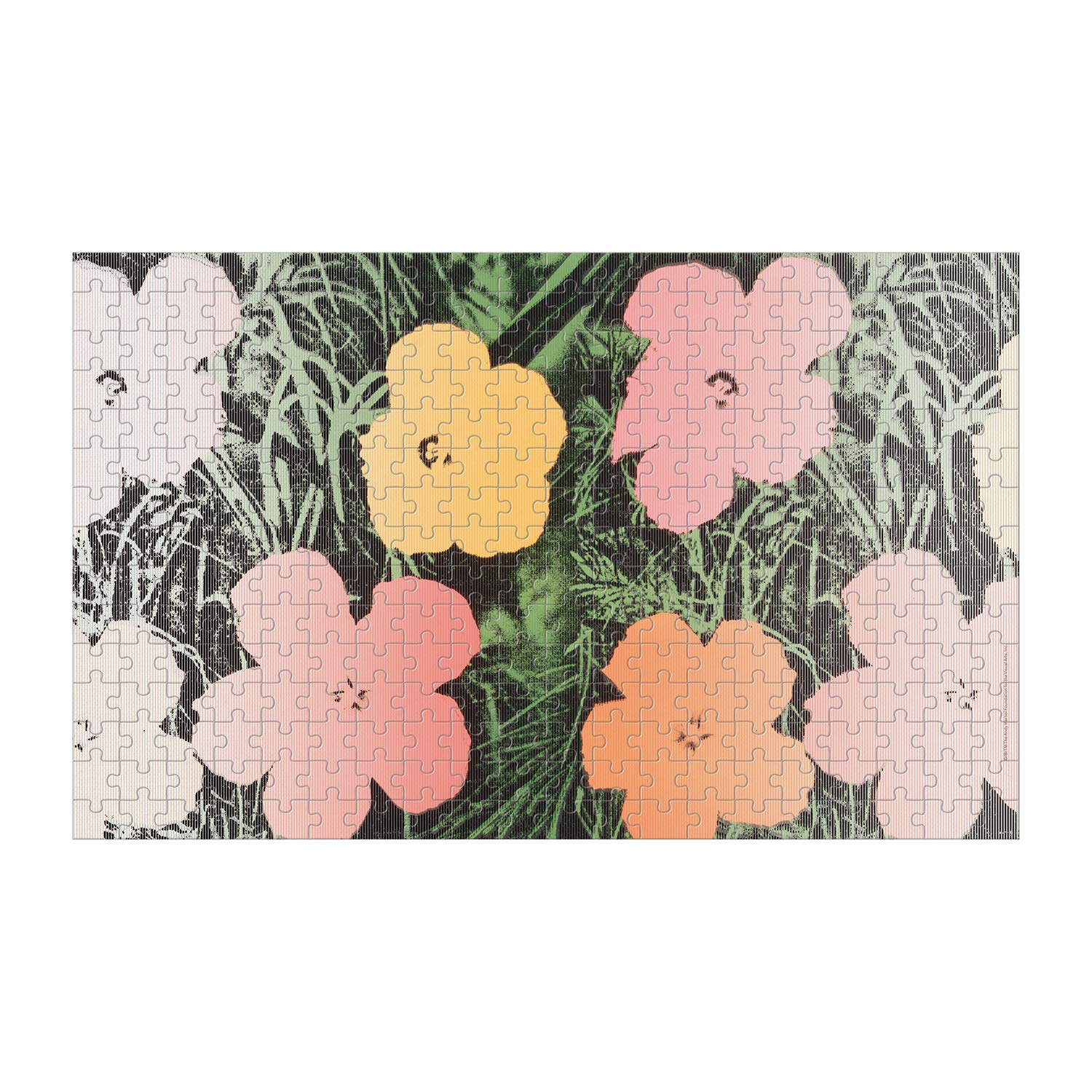 アンディ・ウォーホル Flowers ジグソーパズル Amazon | Andy Warhol Flowers 300 Piece Lenticular Puzzle