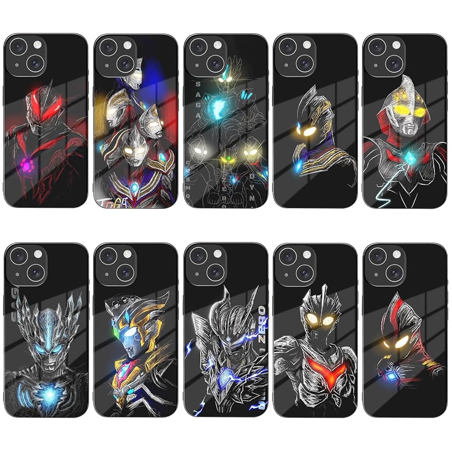【未使用】ウルトラマン　モバイルケース Amazon.co.jp: ウルトラマン スマホ ケース iphone16