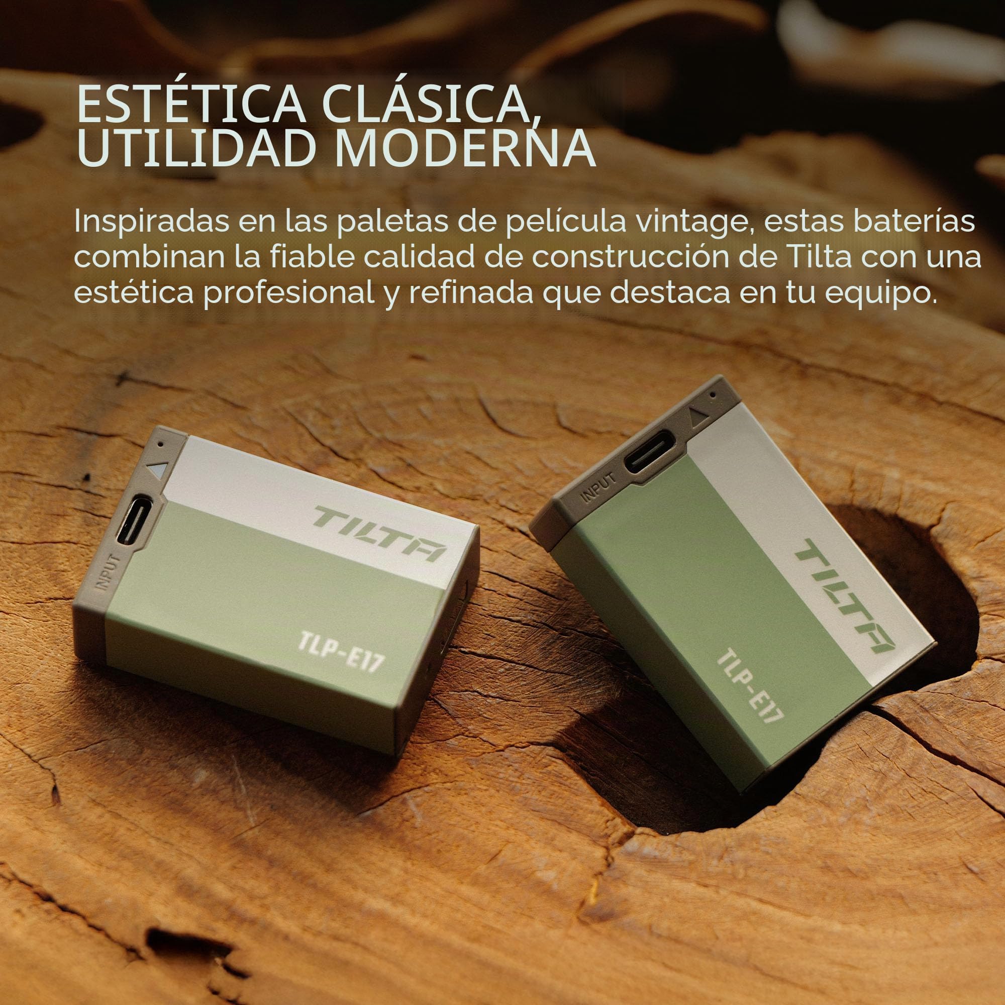 Batería Tilta LP-E17, USB-C R50 Compatible con Canon EOS R100 R50 RP R8 R10, Powershot V1, Rebel T8i T7i T6i T6s SL2 SL3 EOS M3, M5, M6, EOS 200D 77D 750D 760D Cámaras TLP-E17-FG
