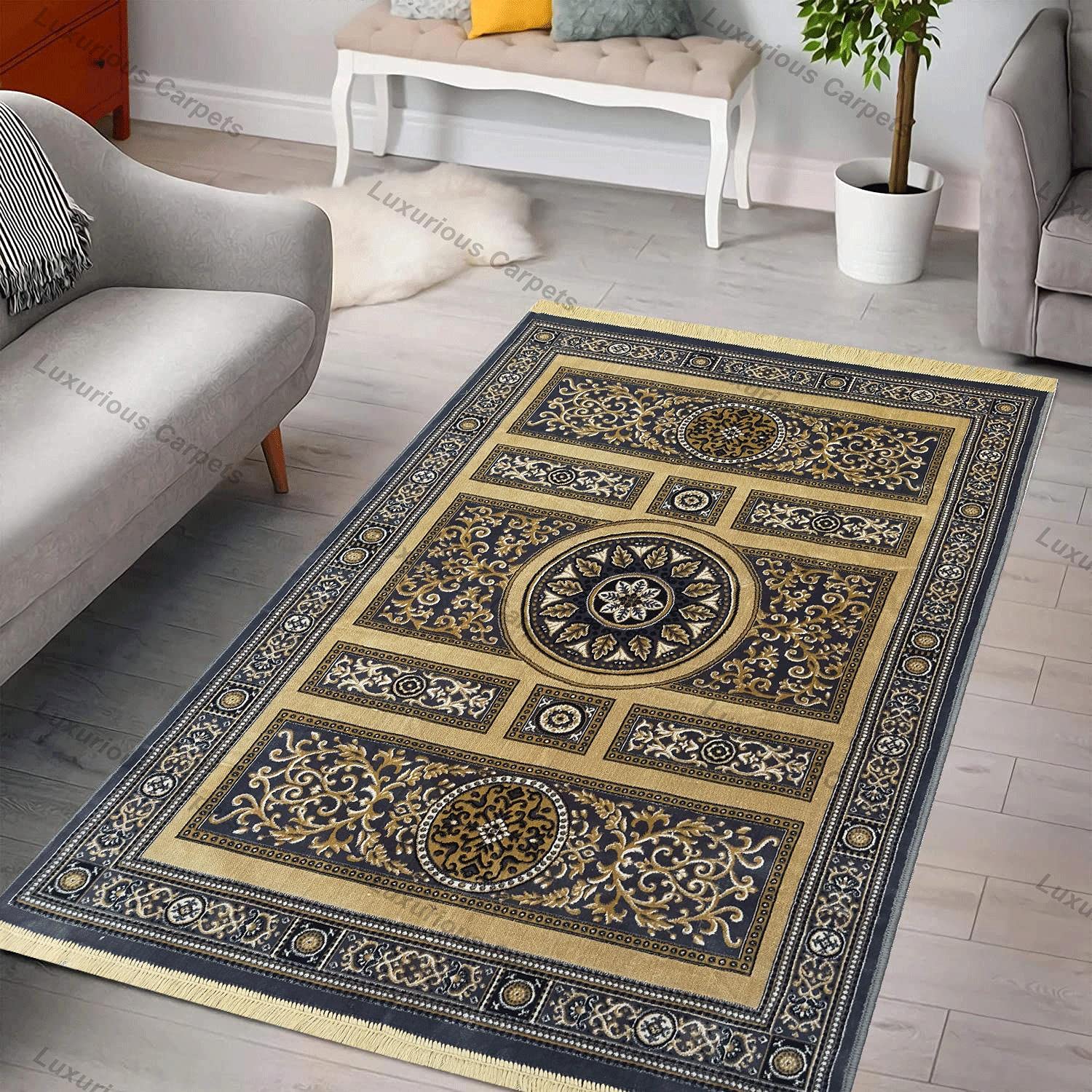 Luxurious Carpets Kashmiri Traditional Silk Touch Carpet for Living Room and Bed Room 2 x 6 Feet (60X180CM) Colour Multi (B09HP4HGW5) Amazon Price History, Amazon Price Tracker