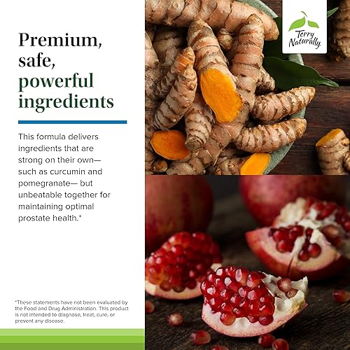 Miniatura 5 de Terry Naturally Healthy PSA Levels – Suplemento dietético para un equilibrio saludable de próstata y hormona – Incluye curcumina, aceite esencial de