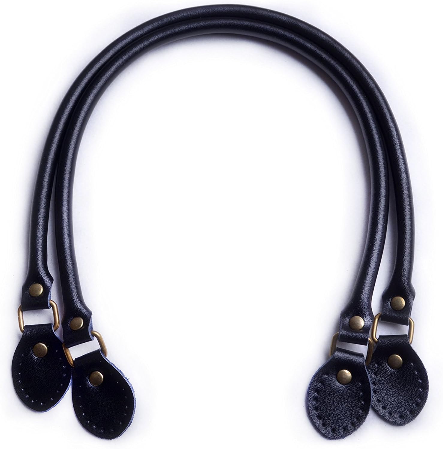 leather purse handles and hardware