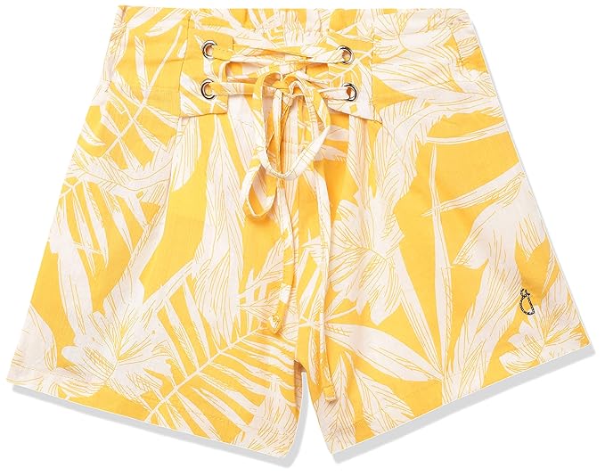 Gini & Jony Girls Bermuda Shorts (121246523164 C316_Solar Power_8)