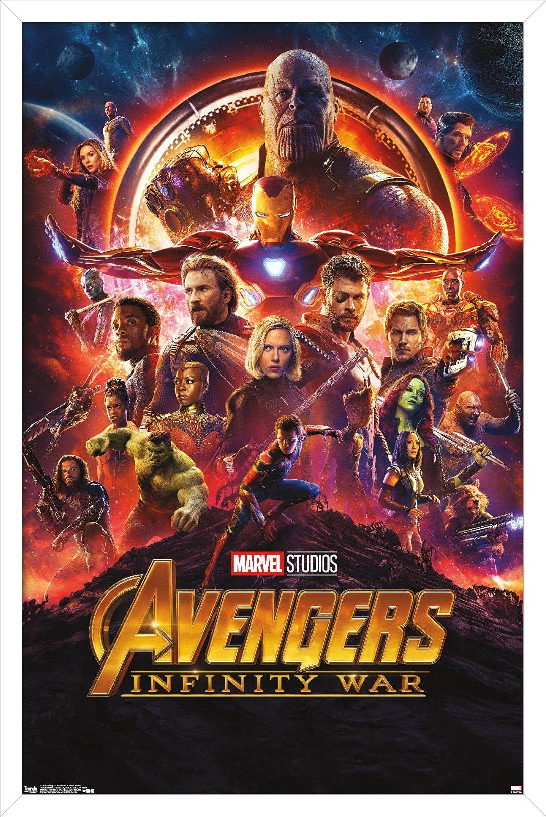 Amazon.com: Trends International Marvel Cinematic Universe