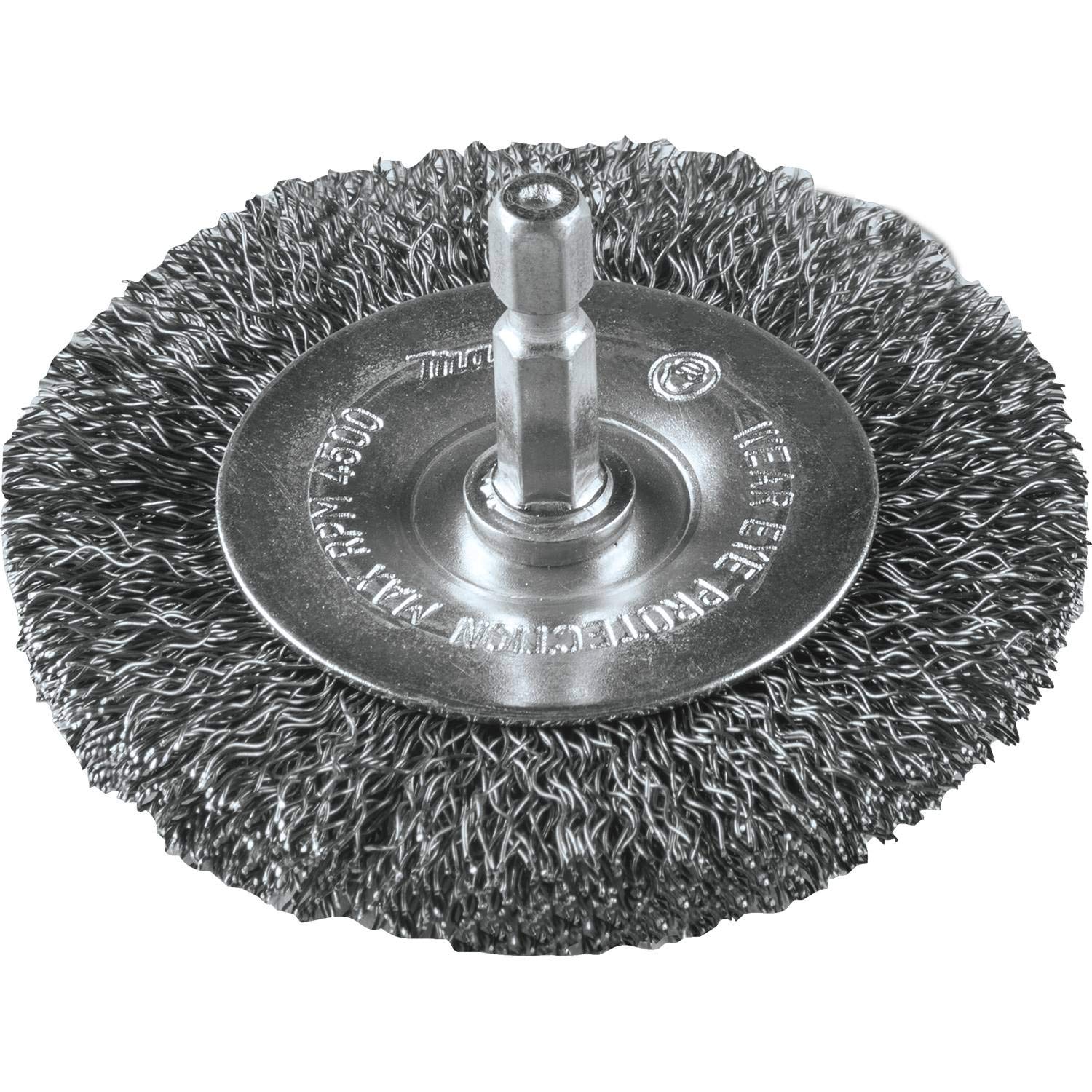 Makita B-63074 3" Crimped Wire Wheel, 1/4" Hex Shank