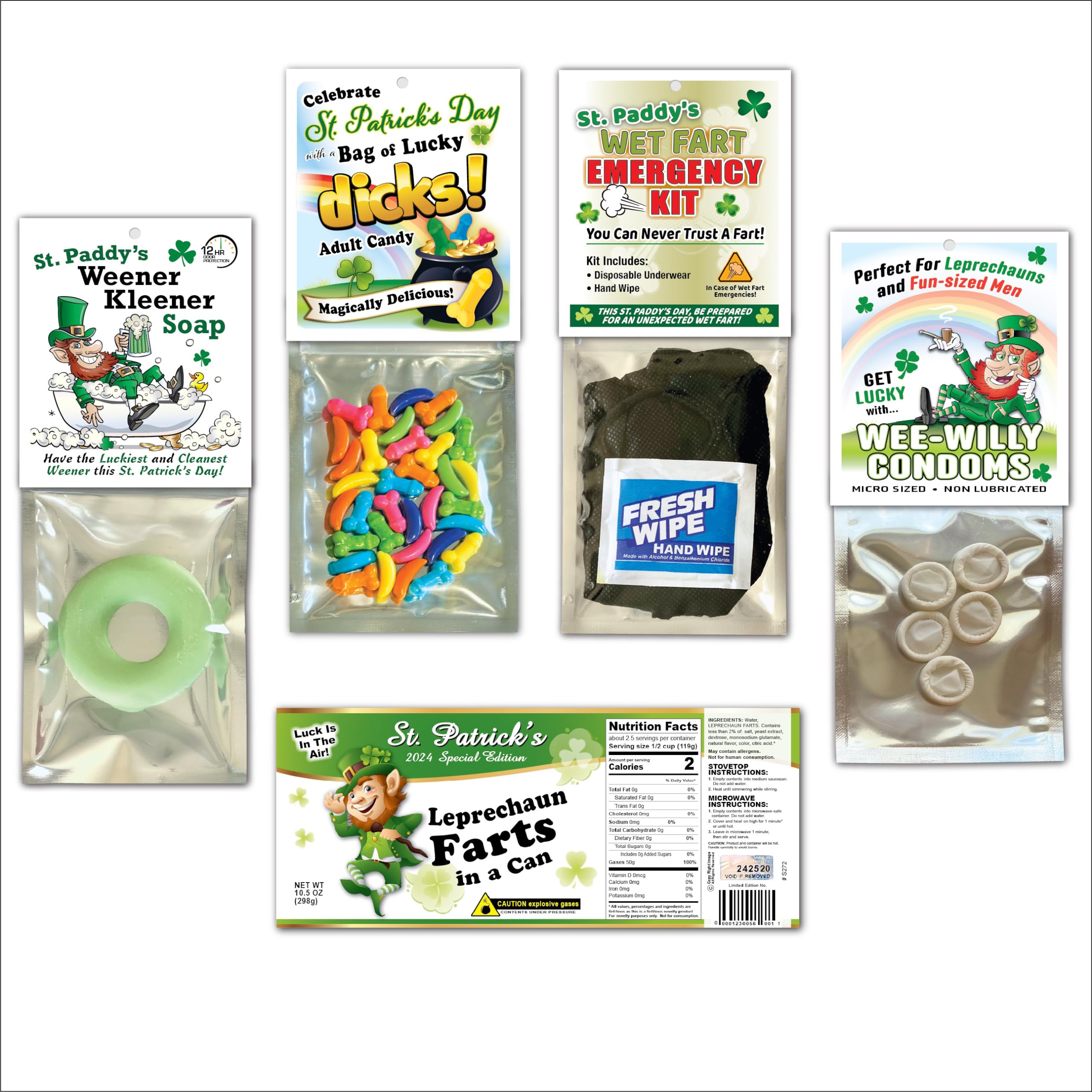 Click to get 5 Pack  Funny St Patrick39s Day Adult Novelty