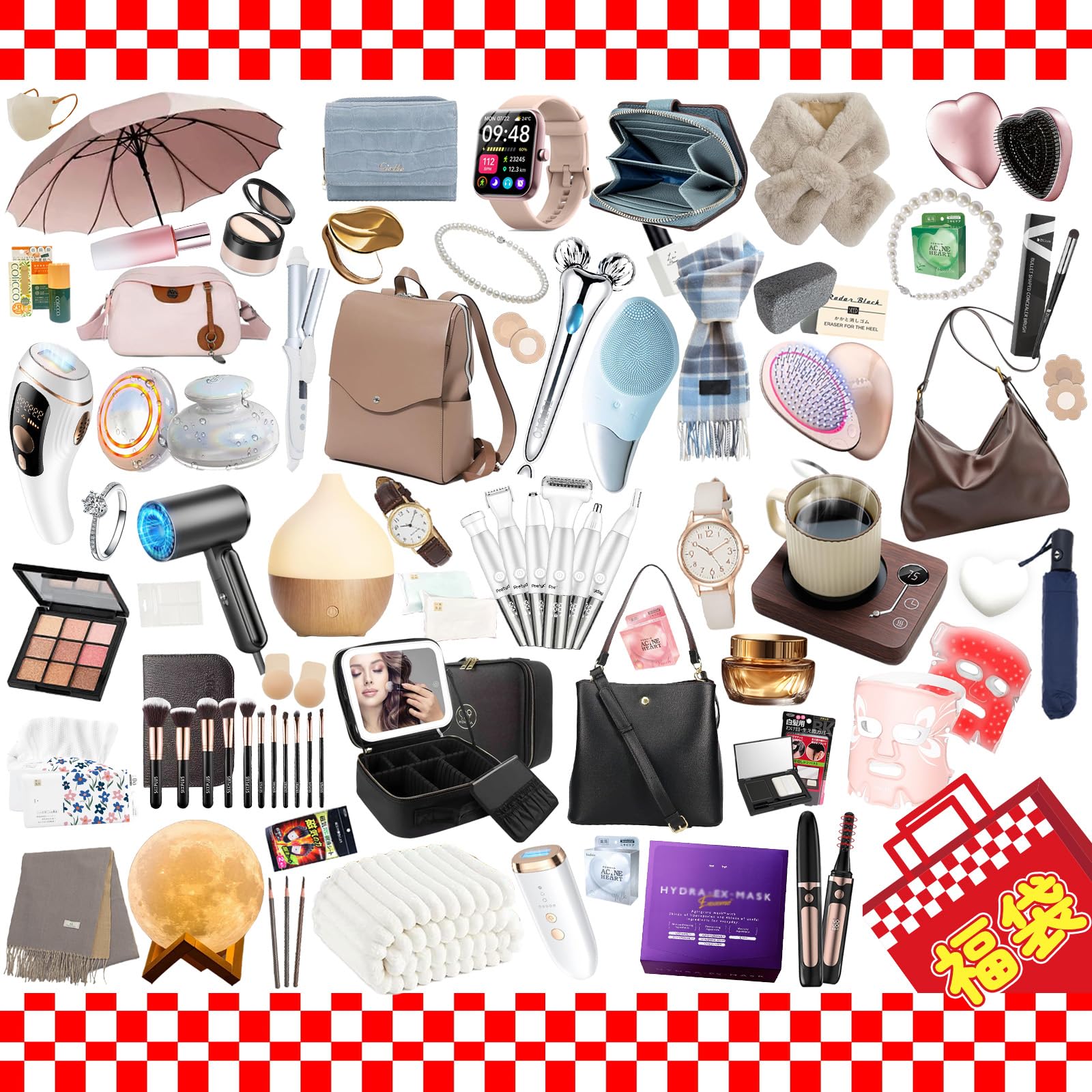 Amazon.co.jp: 【2026年福袋・画像から4点ランダム入り】HAPPY BAG 
