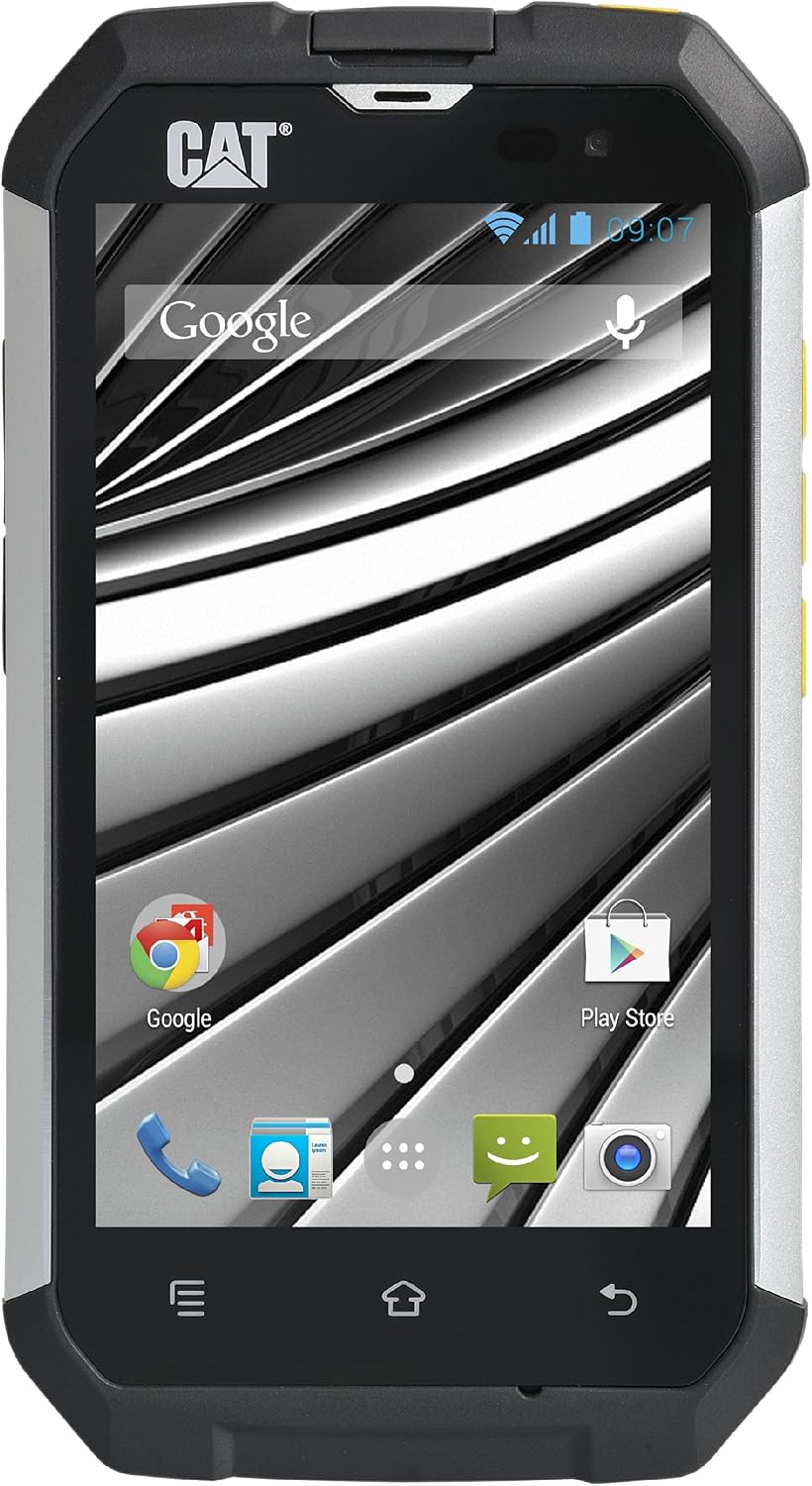Cat B15Q Unlocked GSM Quad-Core Extremely Rugged Touchscreen Android Phone - Black